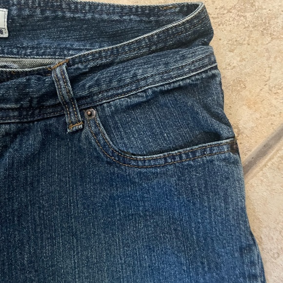 Steve & Barry’s Dungarees Y2k Vintage Rigid Denim Low Rise Boot Cut Mom Jeans - Picture 16 of 16